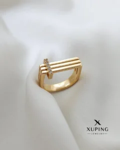 انگشتر ژوپینگ آبکاری طلا مدل M3